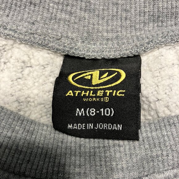 Athletic Works Womens Gray Sweatshirt - Siz Medium - Picture 2 of 6
